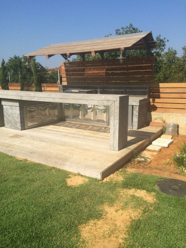 מנגל משיש ואבן